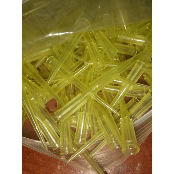 Jual Yellow Tip ECER 25pc_Ukuran 200uL_Tpi Mikropipet_ Tip Kuning 25 pc ...