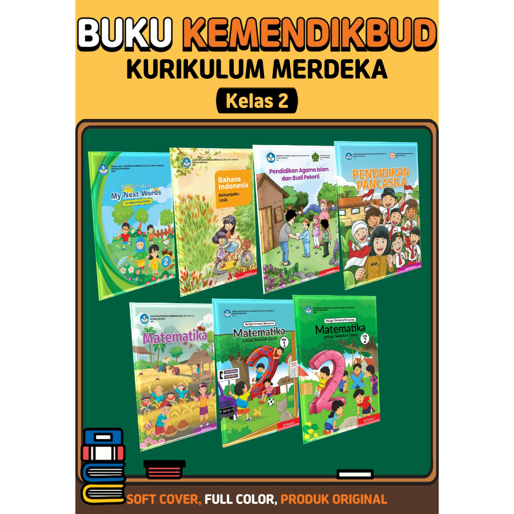 Jual Buku Paket Kemendikbud Kurikulum Merdeka untuk Kelas 2 SD | Shopee ...