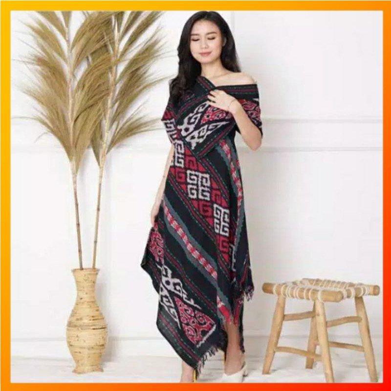 Jual DRESS AUTENTHIC TENUN TRADISIONAL - DRESS RUMBAI TENUN KONDANGAN ...