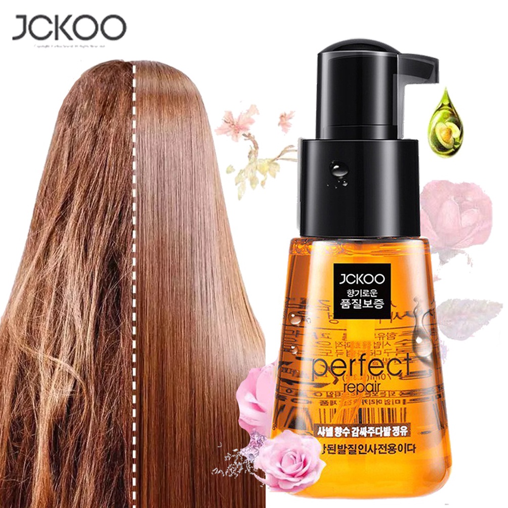 Jual High Quality JCKOO Hair Serum Pelembut Rambut Repair Hair Oil 7ml ...