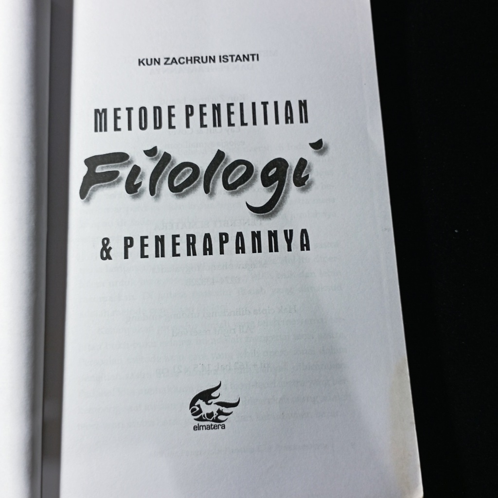 Jual METODE PENELITIAN FILOLOGI & PENERAPANNYA | Shopee Indonesia