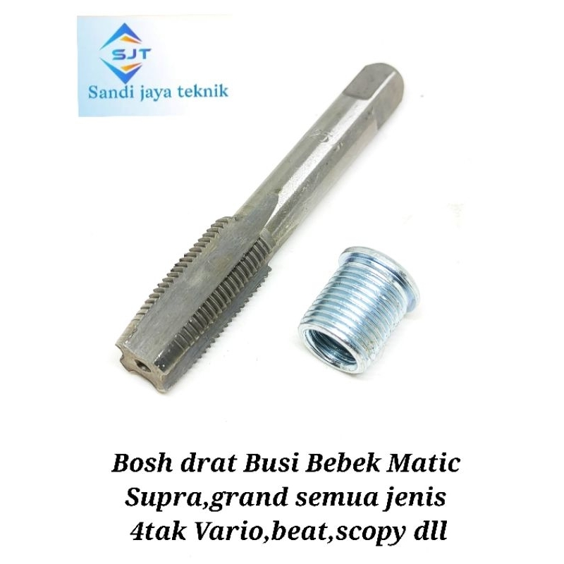 Jual Tap Set Bosh Drat Sok Drat Busi Bebek Matic Grand Supra Beat ...