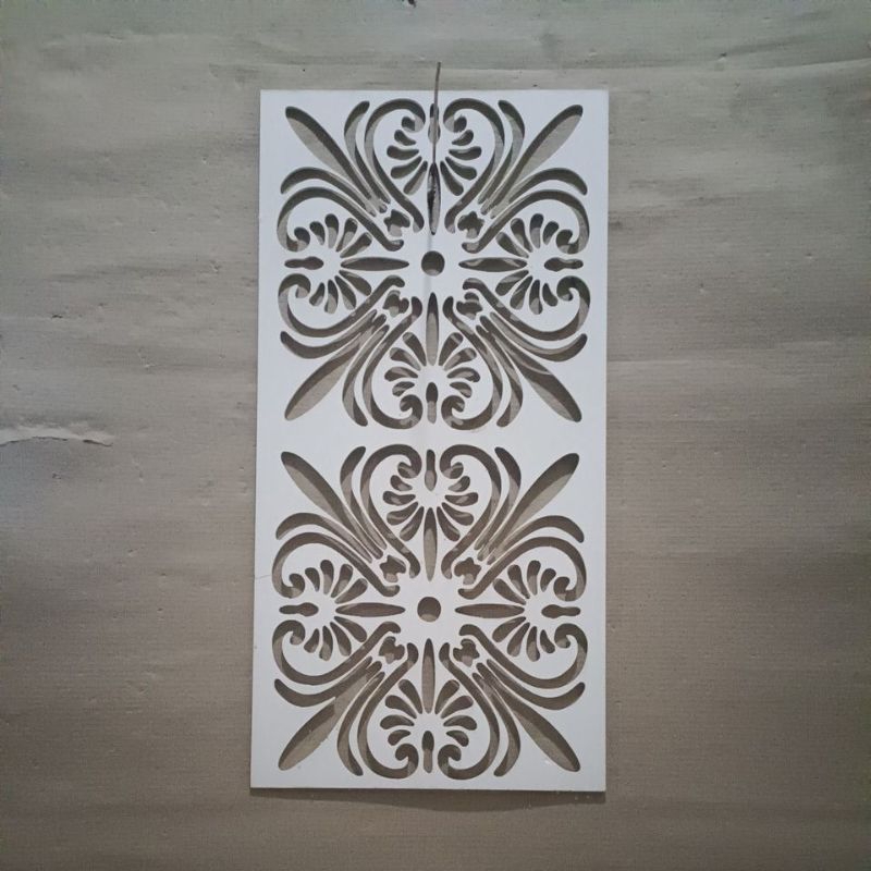 Jual rijek/cacat cutting krawangan pvc board ukuran 40x80cm tebal 5mm ...