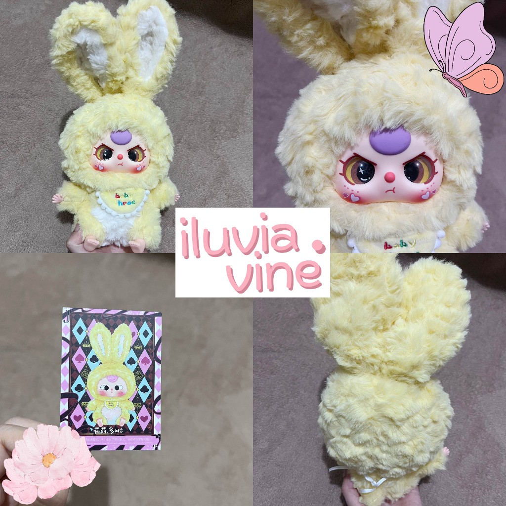 Jual READY STOCK INDO Baby Three Lily Bunny Mata Marah - Baby Three ...