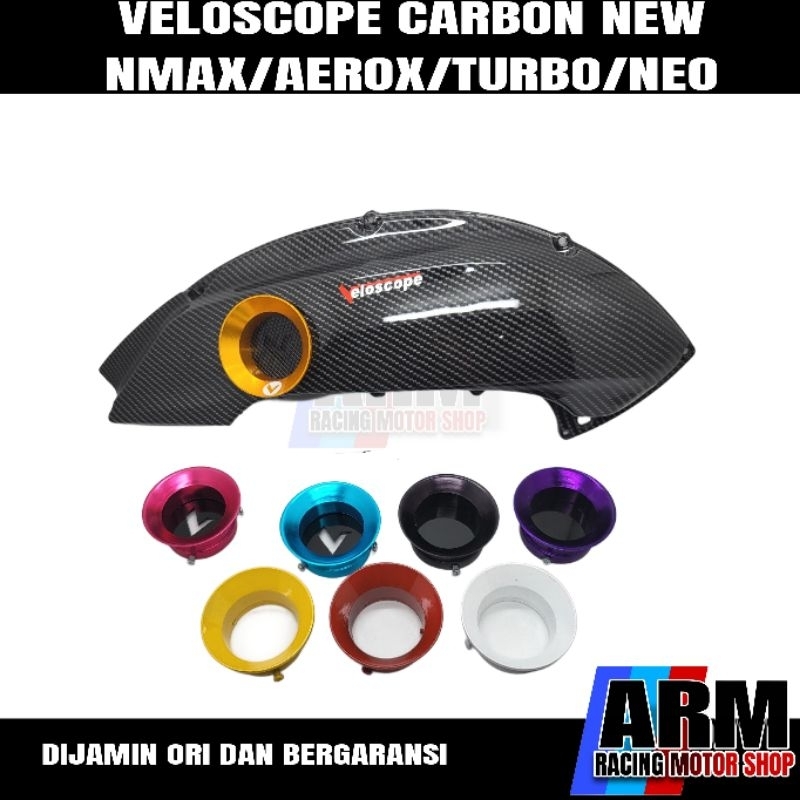 Jual [COD] VELOSCOPE CARBON VIRUS NEW NMAX 2020-2023 DAN NEW AEROX 2021 ...