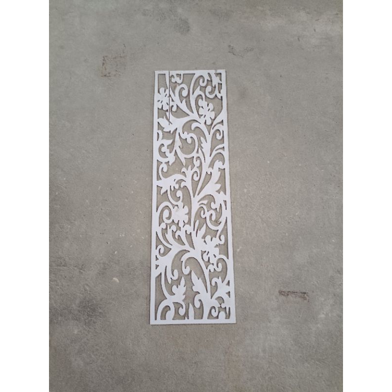 Jual rijek/cacat cutting krawangan pvc board uk 30x100cm tebal 5mm ...