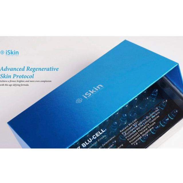 Jual iSkin Advanced Regenerative Skin Protocol BLU-CELL (PERBOX ...