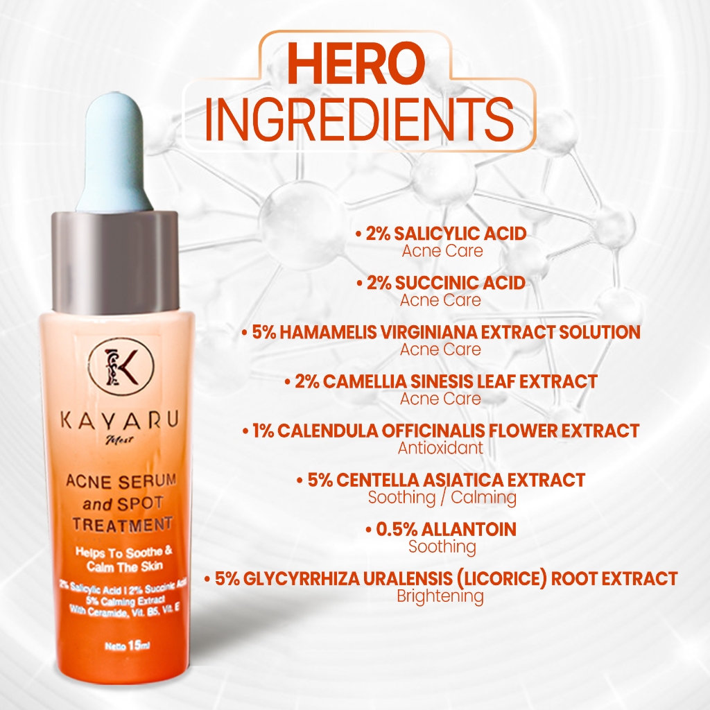 Jual KAYARU Mest Acne Serum and Spot Treatment | Shopee Indonesia