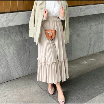 Rok Skirt Plisket Clara Hyget Premium Adem