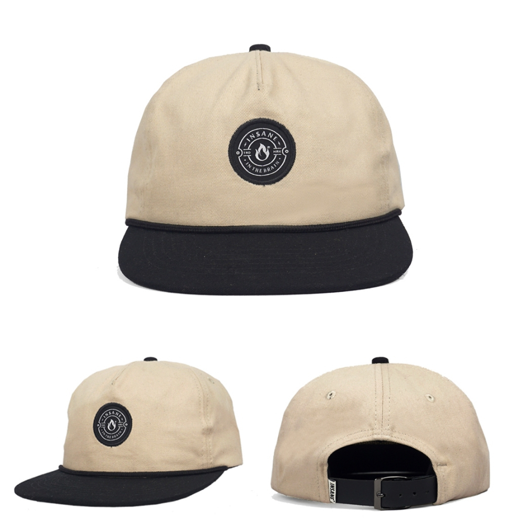 Jual RCKLS.Topi Snapback ISN dolce late black bordir original Pria ...