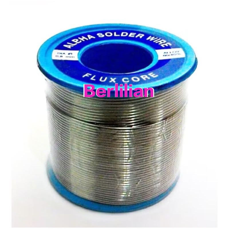 Jual Timah ALPHA 250Gram Dia : 0,8mm / Timah Solder Alpha 250 gram Dia ...
