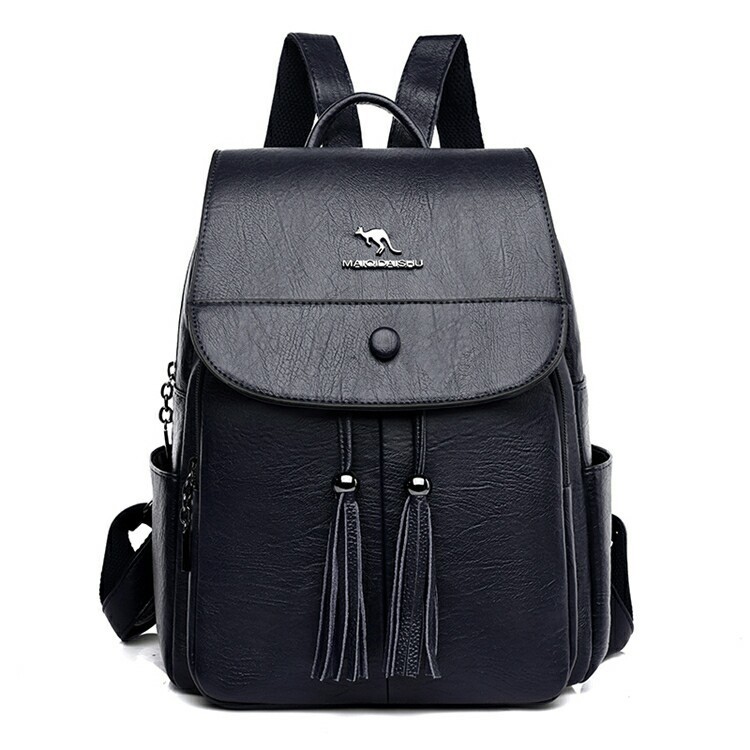 Jual THICK CLOTH - Tas Ransel Backpack Fashion Wanita Rumbai Harajuku ...