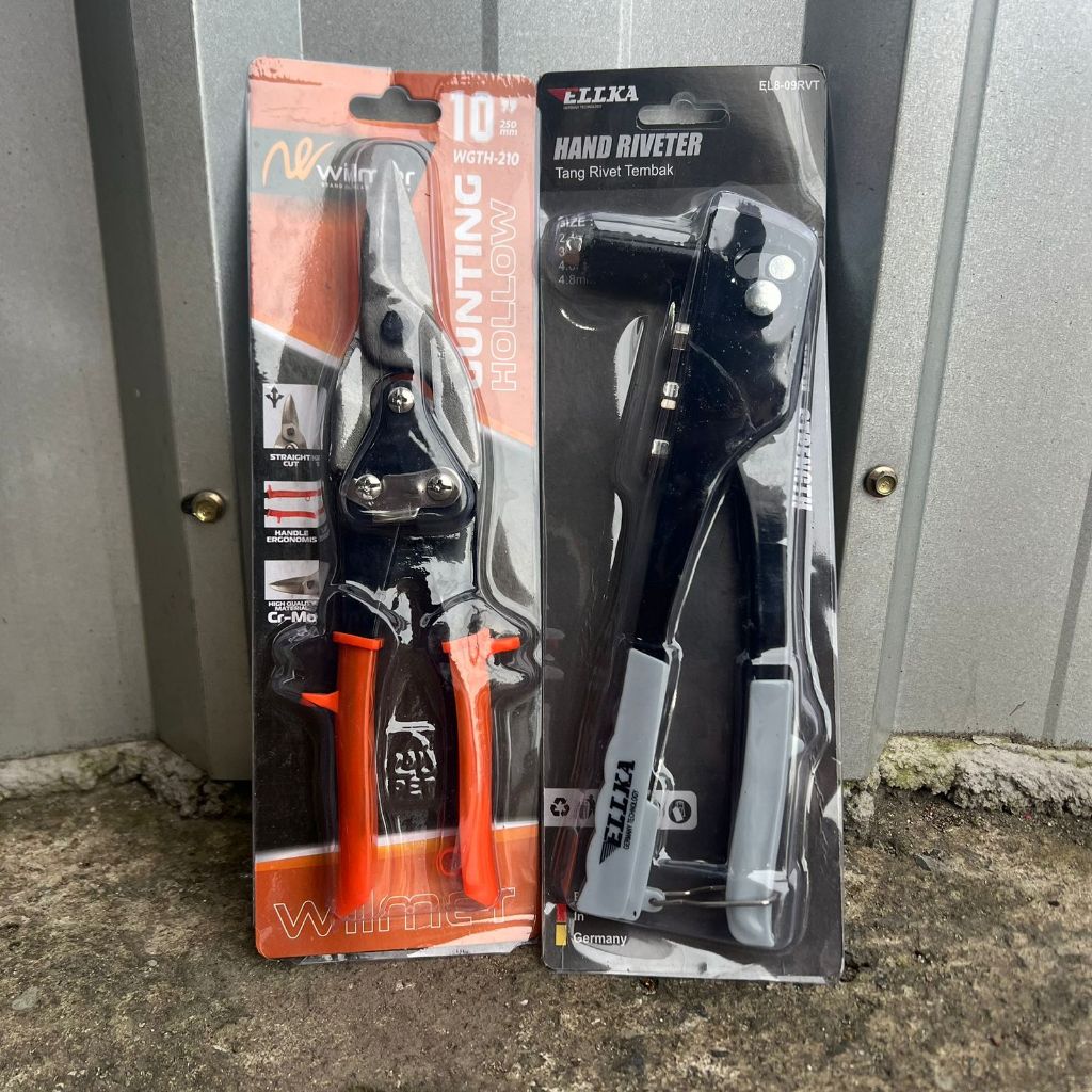 Jual PROMO! Paket 2 in1 FREED Tang Rivet Dan Gunting Hollow 10 ...