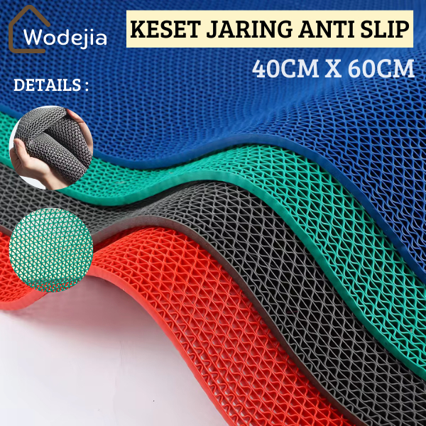 Jual [Wodejia] Keset PVC Anti Slip Kamar Mandi – Tebal Premium, 40x60 ...
