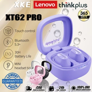 𝗖𝗢𝗗 Lenovo Thinkplus XT62pro TWS Headset bluetooth 5.3+ Bass Makaron Mini Wireless Headphone