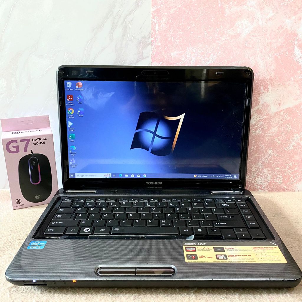 Three A Tech Computer Sales And Services Used Laptop Toshiba L745 Core
