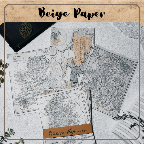 Jual [10 LEMBAR] Vintage map paper / peta vintage / kertas peta ...