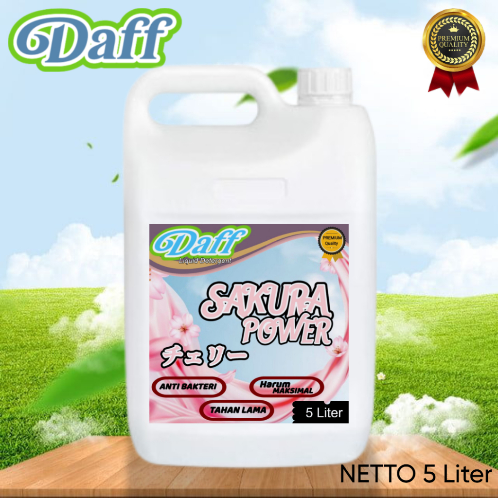 Jual DETERJEN CAIR/LIQUID DETERJEN KUALITAS TERBAIK UKURAN 5LITER ...