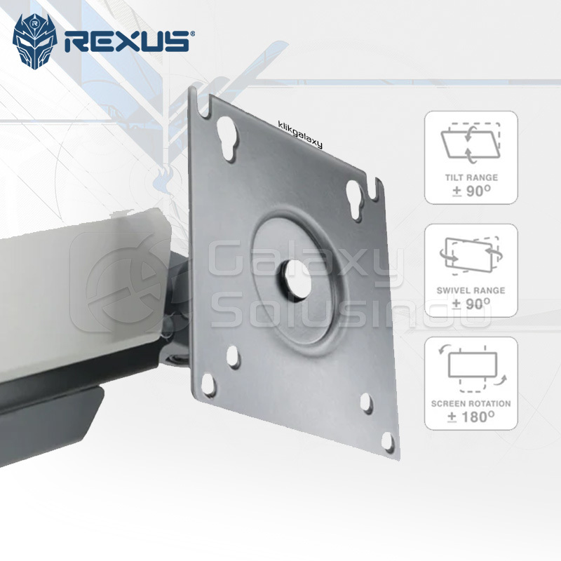 Jual Rexus DBM-01 17-32 Inch Single Arm Monitor Bracket | Shopee Indonesia