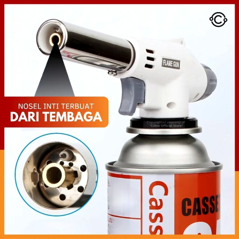 Jual Torch portabel gas portable Flame gun dengan pemantik api | Shopee ...