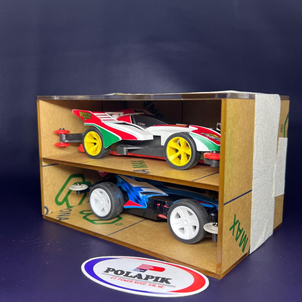 Jual Box Tamiya 2 susun Kotak Tamiya 2 Akrilik Box Display Tamiya Mini ...