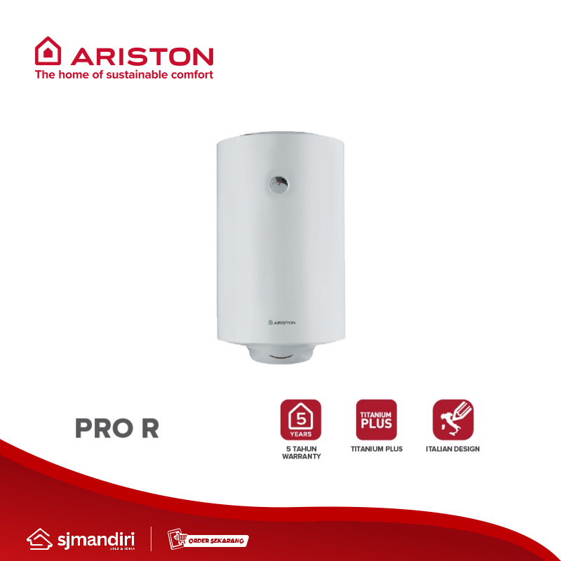 Jual Ariston Pro R 50 Liter Water Heater Listrik 1200 Watt Vertikal ...