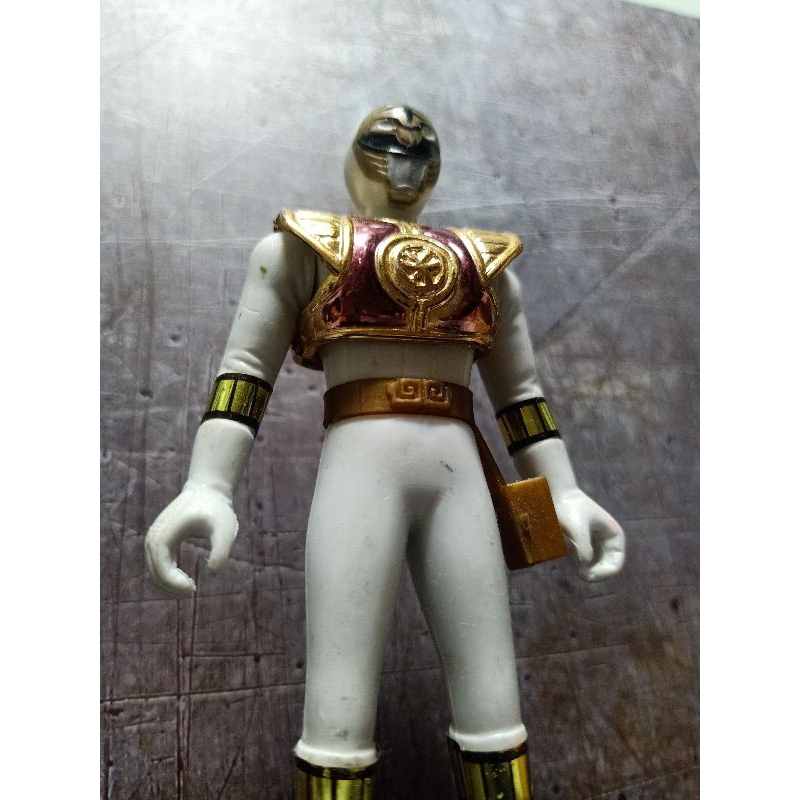 Jual Figure Super Sentai Character White Ranger Zyuranger Mighty ...