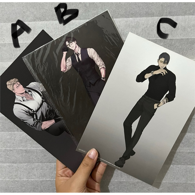 Jual [BL MERCH] Illust Card Lezhin Boys from Lezhin Calendar Official ...