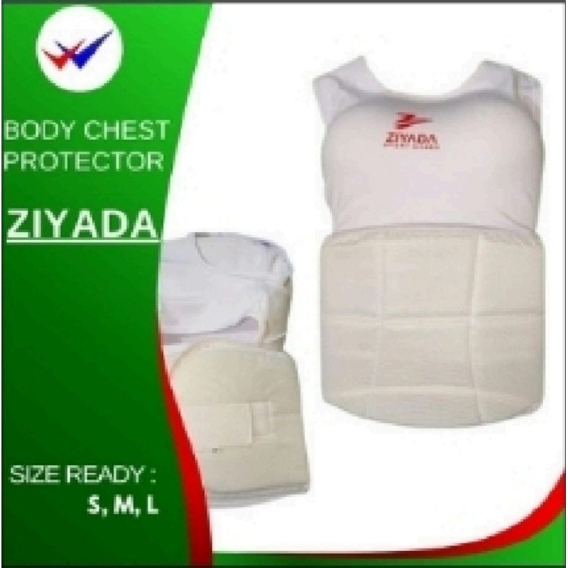 Jual Female Chest Body Protector Khusus Atlet Karate Putri Merk Ziyada ...