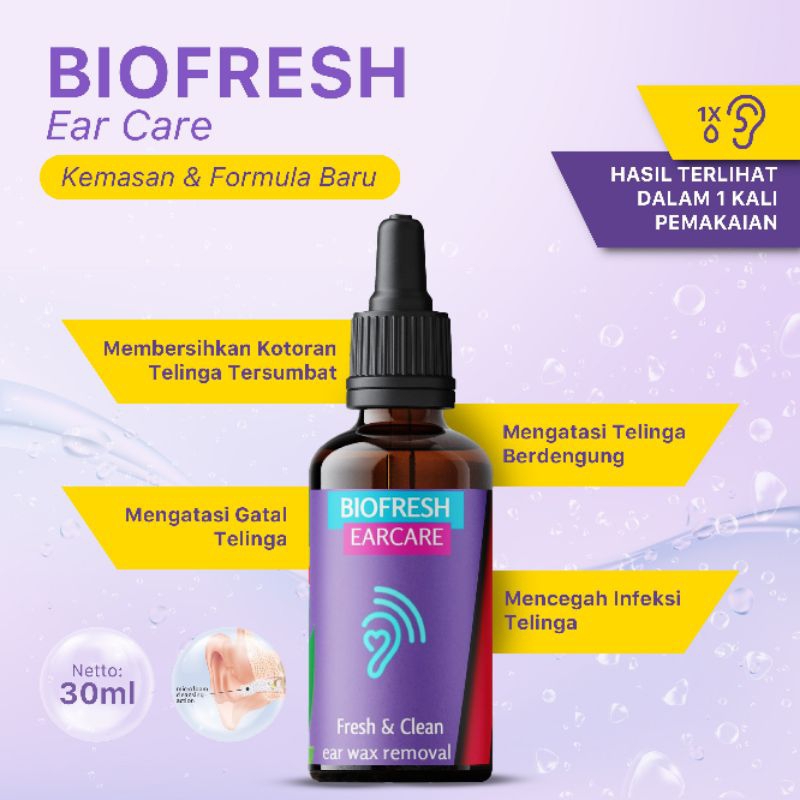 Jual BIOFRESH Obat Tetes Telinga Berdengung Anak Pembersih Earpick ...