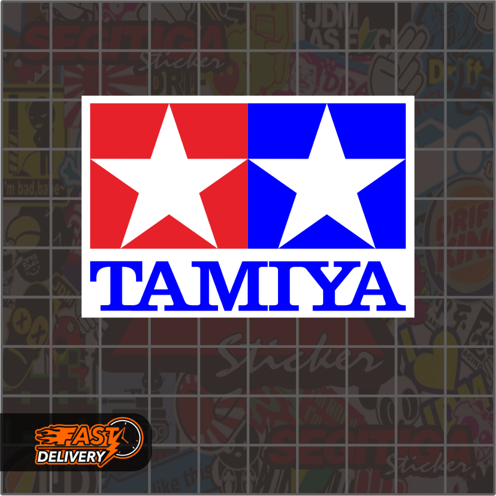 Jual Sticker Tamiya Ukuran 7x4.5 Cm | Shopee Indonesia