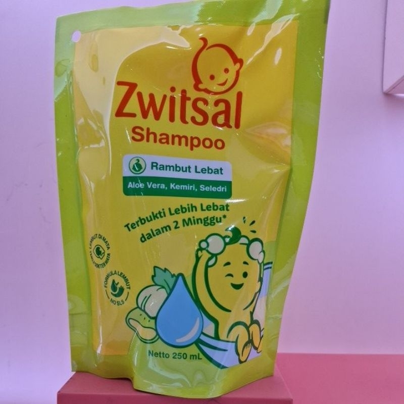 Jual Zwitsal Shampo Rambut Lebat Aloe Vera, Kemiri, Seledri 250ml ...