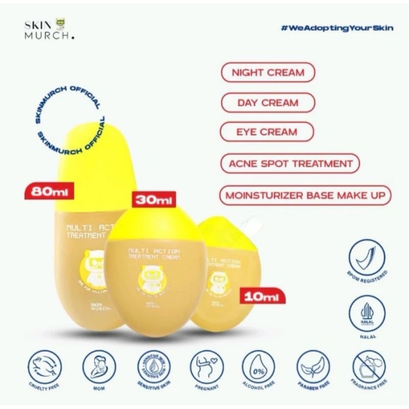 Jual SKINMURCH Multi Action Treatment Cream 10ml & 30ml | Shopee Indonesia