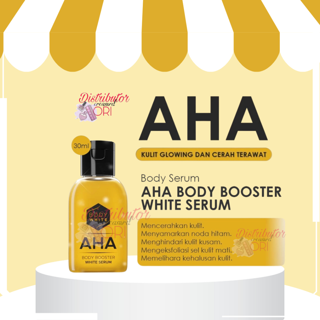 Jual Body White AHA Body Booster White Serum 30ml | ORIGINAL | Shopee ...