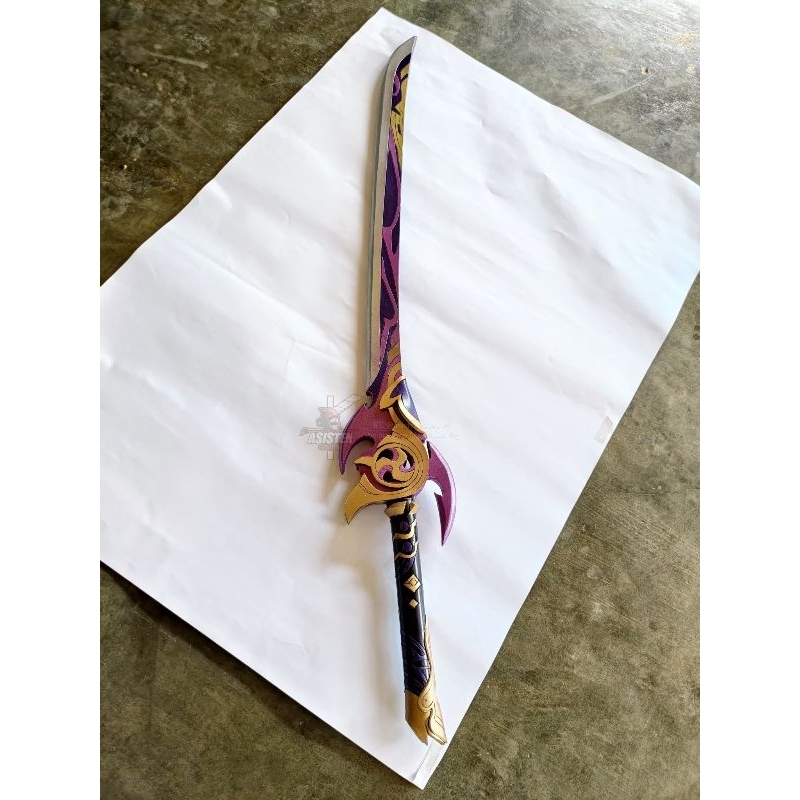 Jual Mistsplitter Reforged Raiden Shogun, Baal, Keqing Pedang Cosplay ...