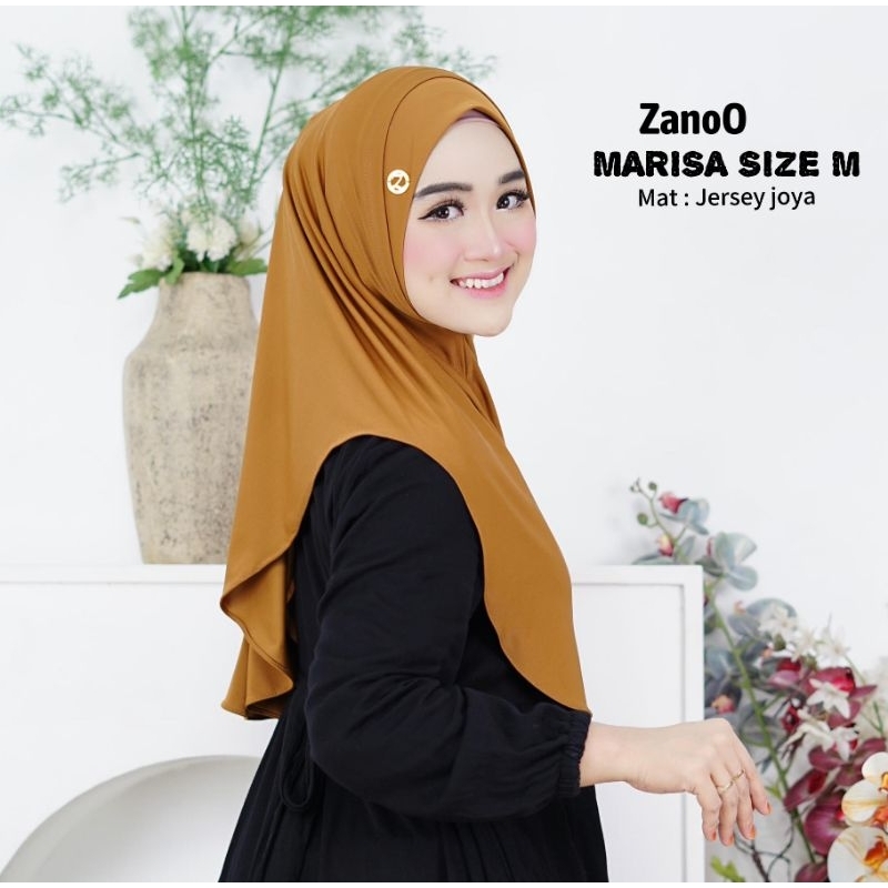Marisa M - Hijab Instan Daily Bahan Jersey By Zanoo - foto 3