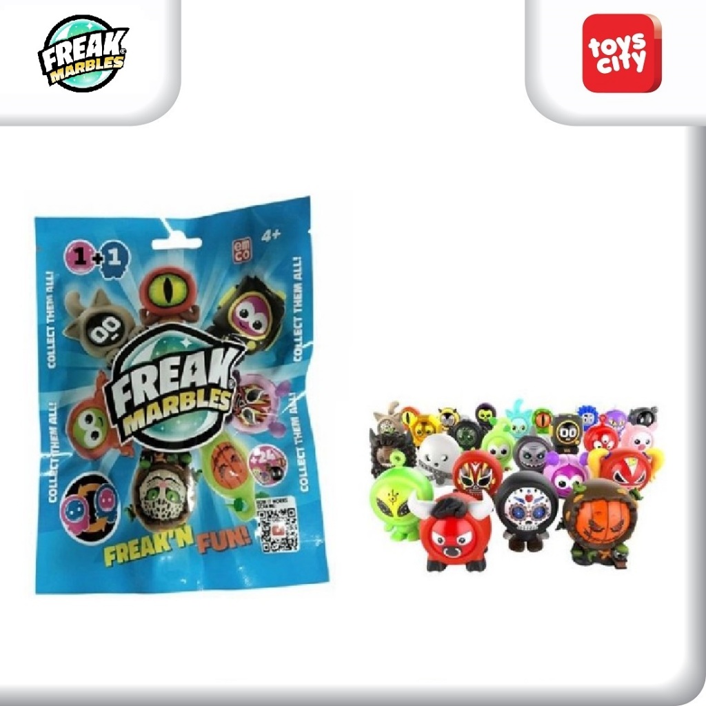Jual Freak Marbles | 1 Pcs Marbles and Skins | Freak 'N Fun Blind Bag ...