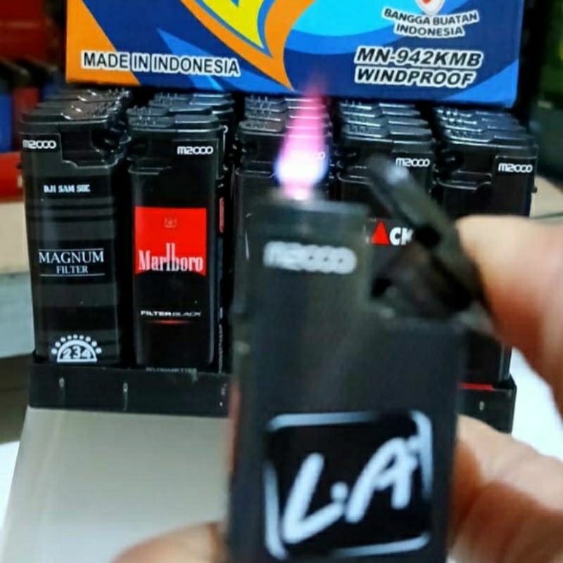 Jual Korek api Bara M2000 HITAM JUMBO / korek api / pemantik | Shopee ...