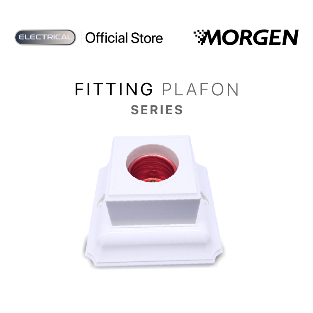 Jual Fitting Plafon Segi 4 Morgen MG - 612 - Fitting Plafon Tahan Api ...