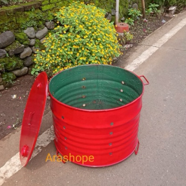 Jual Tempat Bakar Kertas Sampah Tempat Sampah Drum Besi Kapasitas Liter Shopee Indonesia