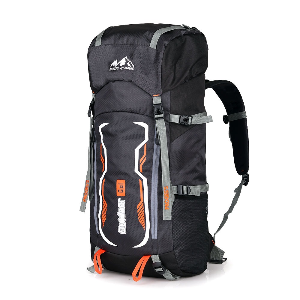 ZHAFF AUTHENTIC Tas Ransel Gunung Pria Tas Keril Carrier Kapasitas 60 Liter Backpack Hiking Camping Travelling outdoor