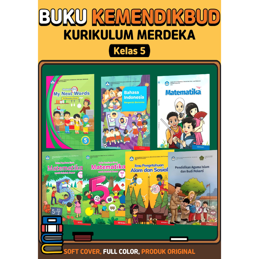 Jual Buku Paket Kemendikbud untuk Kelas 5 SD | Shopee Indonesia