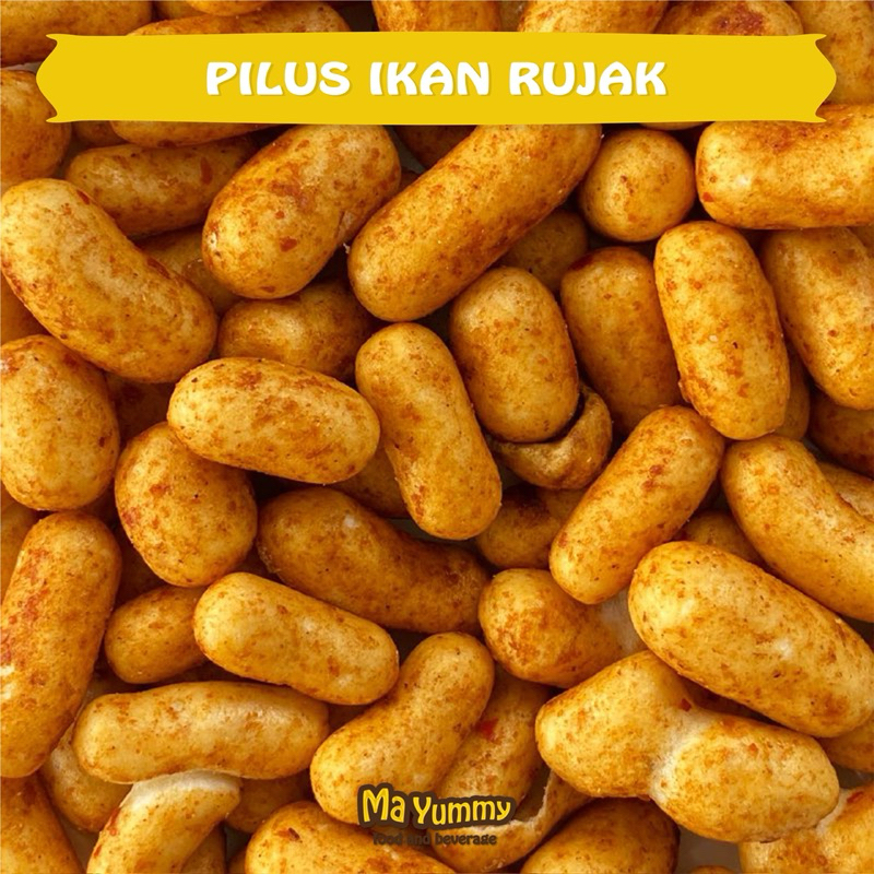 Jual Pilus Ikan 250gr Varian Rasa Original, Rujak, Keju dan Cikruh ...