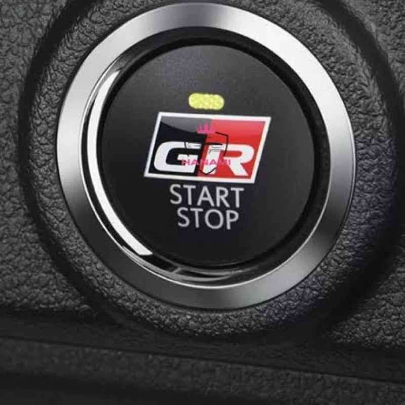 Jual Sticker stiker emblem logo GR SPORT start stop engine ORIGINAL ...
