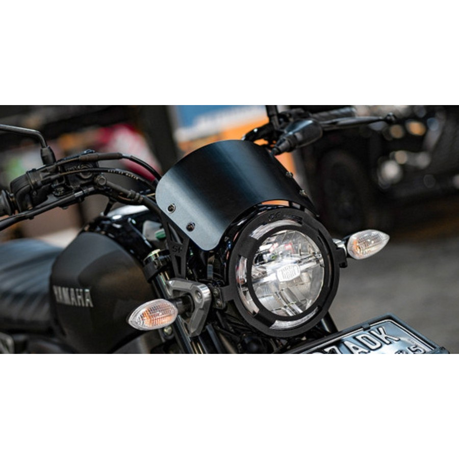 Jual Windshield xsr155 visor xsr 155 street fender set bracket almunium ...