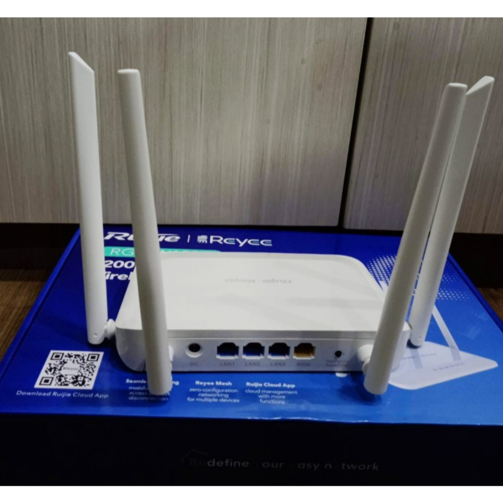 Jual Ruijie Reyee RG-EW1200 Dual Band Wireless Mesh WiFi Router 1200M ...