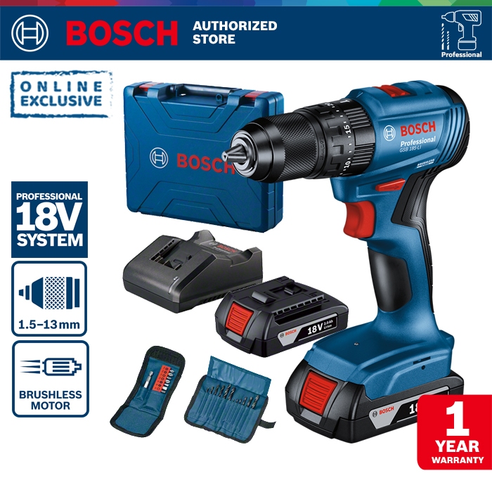 Bosch GSB 18V-65 masina de gaurit cu percutie si insurubat cu acumulator 18 V | 76 Nm | 1,5 - 13