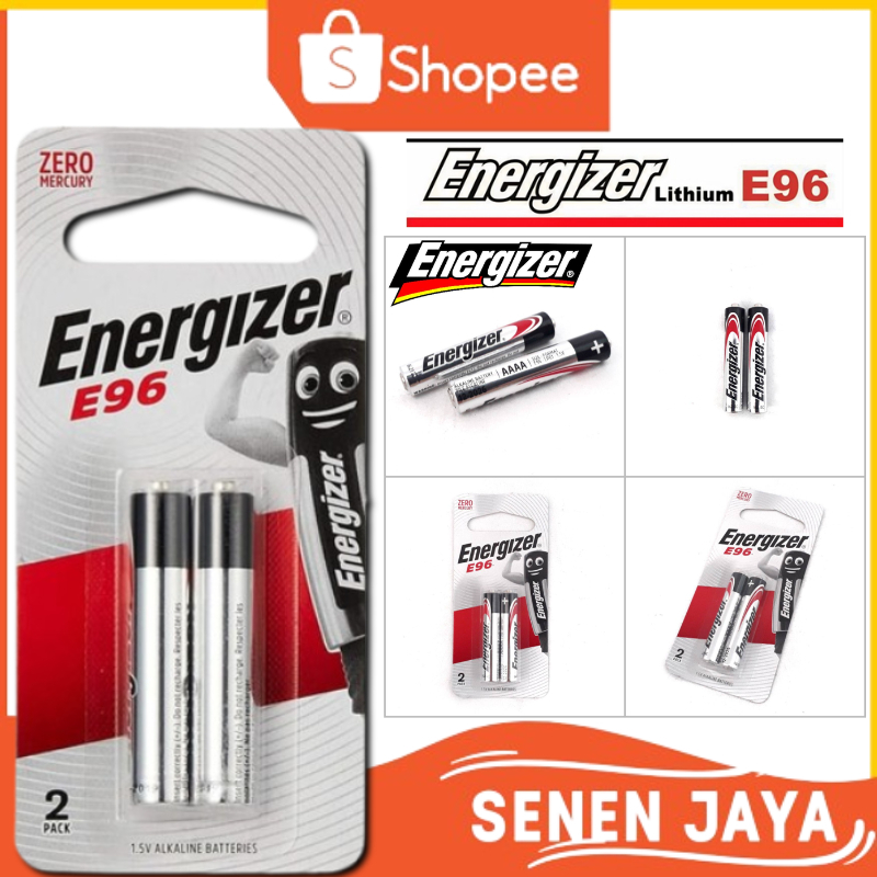 Jual Baterai Energizer AAAA E96 Isi 2 PCS Batre AAAA Energizer E96 ...