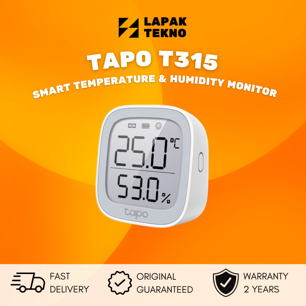 Jual TP-LINK TAPO T315 Smart Temperature & Humidity Monitor | Shopee ...