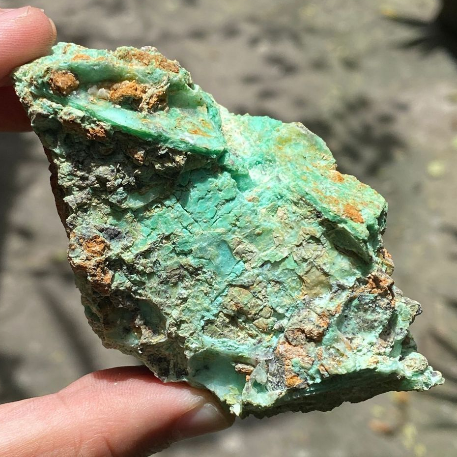 Jual Natural Garnierite Stone - Batu Mentah Garnierite - MIneral ...